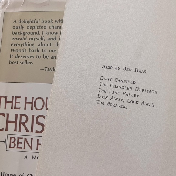 🏰The House of Christina by author Ben Haas True Crime Fiction Novel Hardback🏰 - Picture 6 of 12